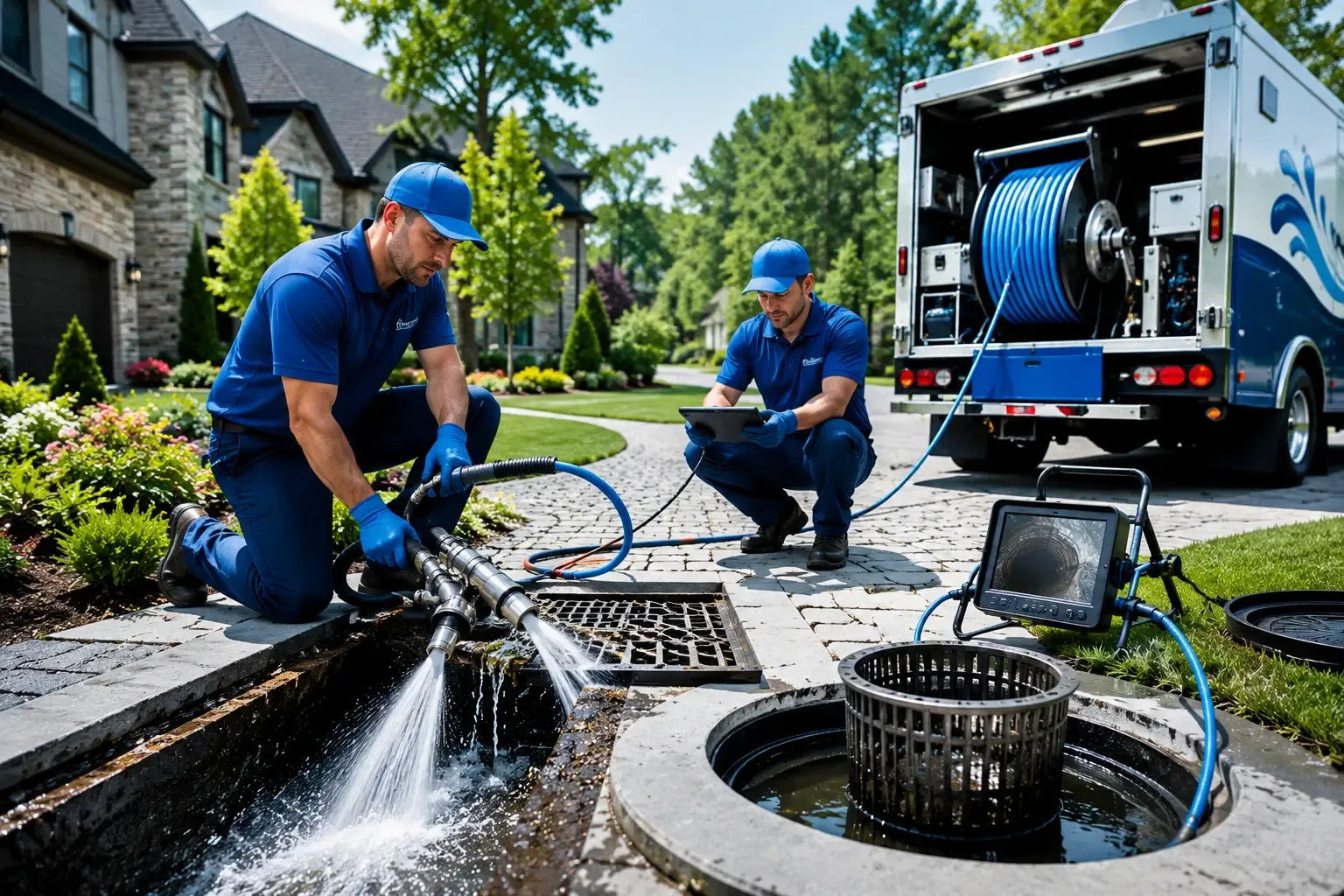 Local outdoor drain cleaning professionals in Charlton Heights, WV